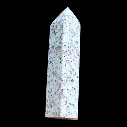 Tianshan Blue Stone obelisk 603g in sunlight - Rocks and Things Store