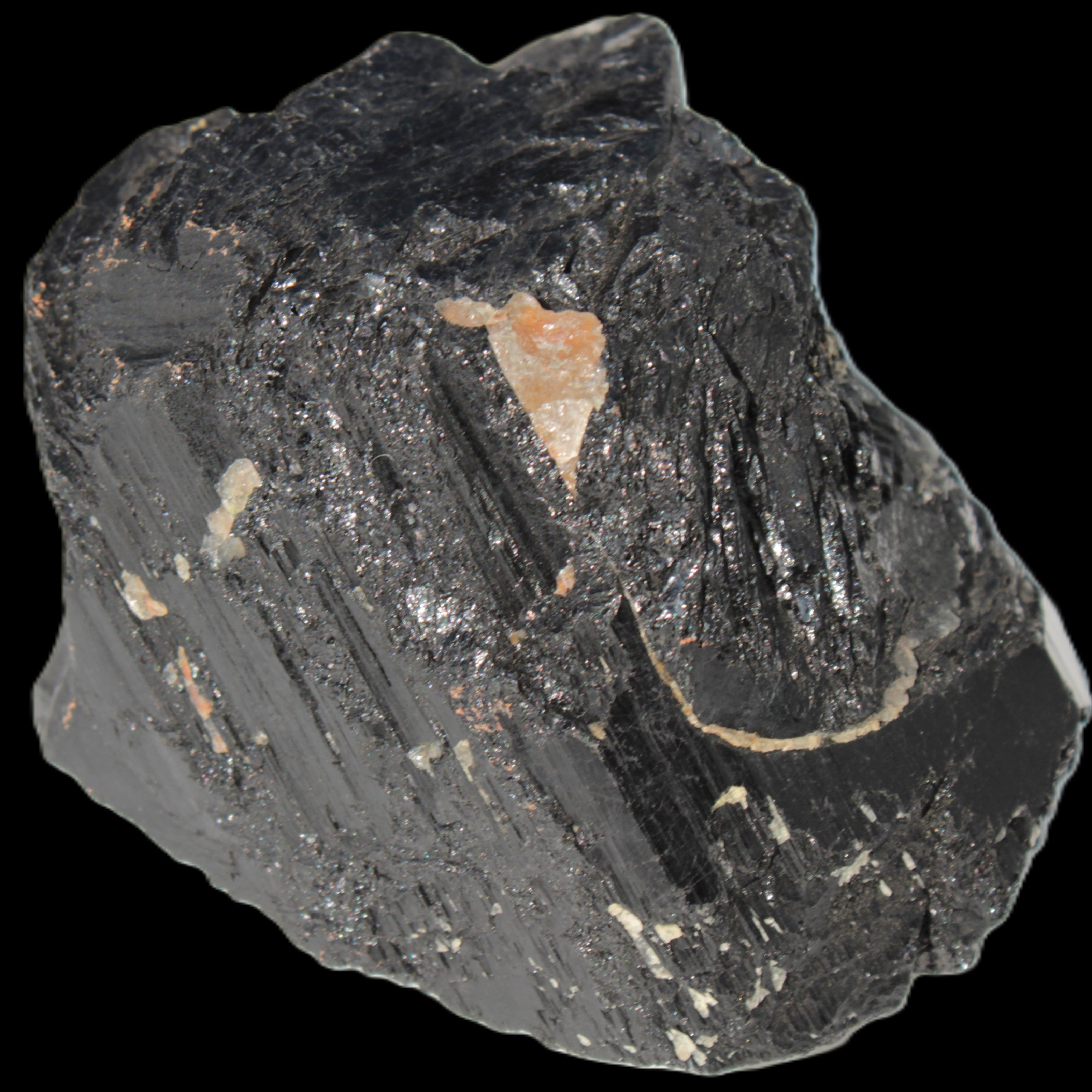 Black Tourmaline 727g in sunlight - Rocks and Things Store