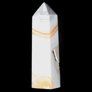 Grass Flower stone obelisk 512g Rocks and Things