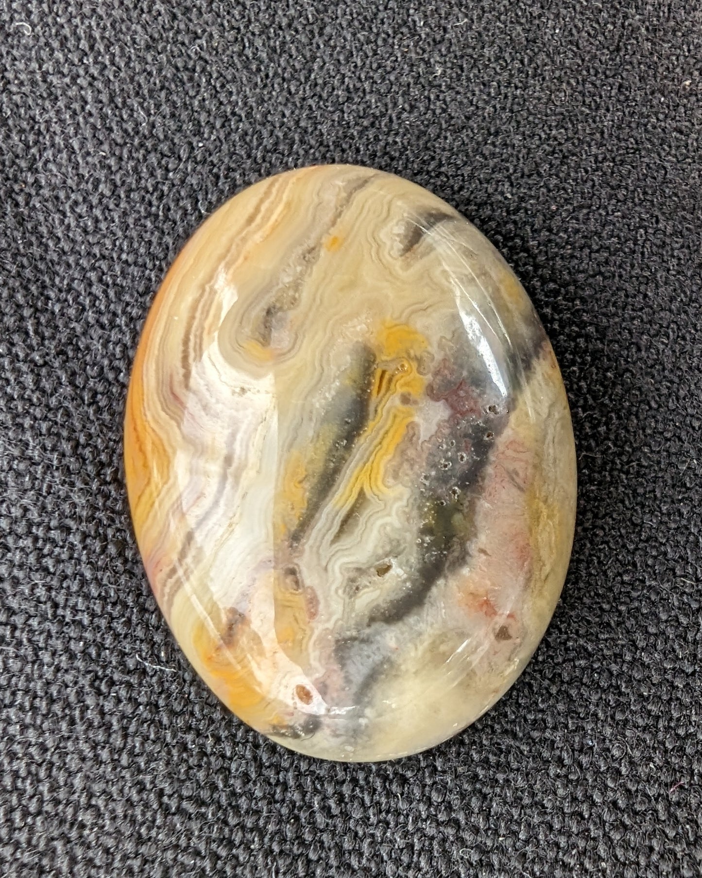 Agate from Mexico cabachon 4-5g Rocks and Things