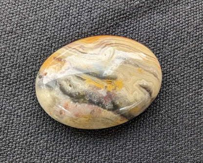 Agate from Mexico cabachon 4-5g Rocks and Things