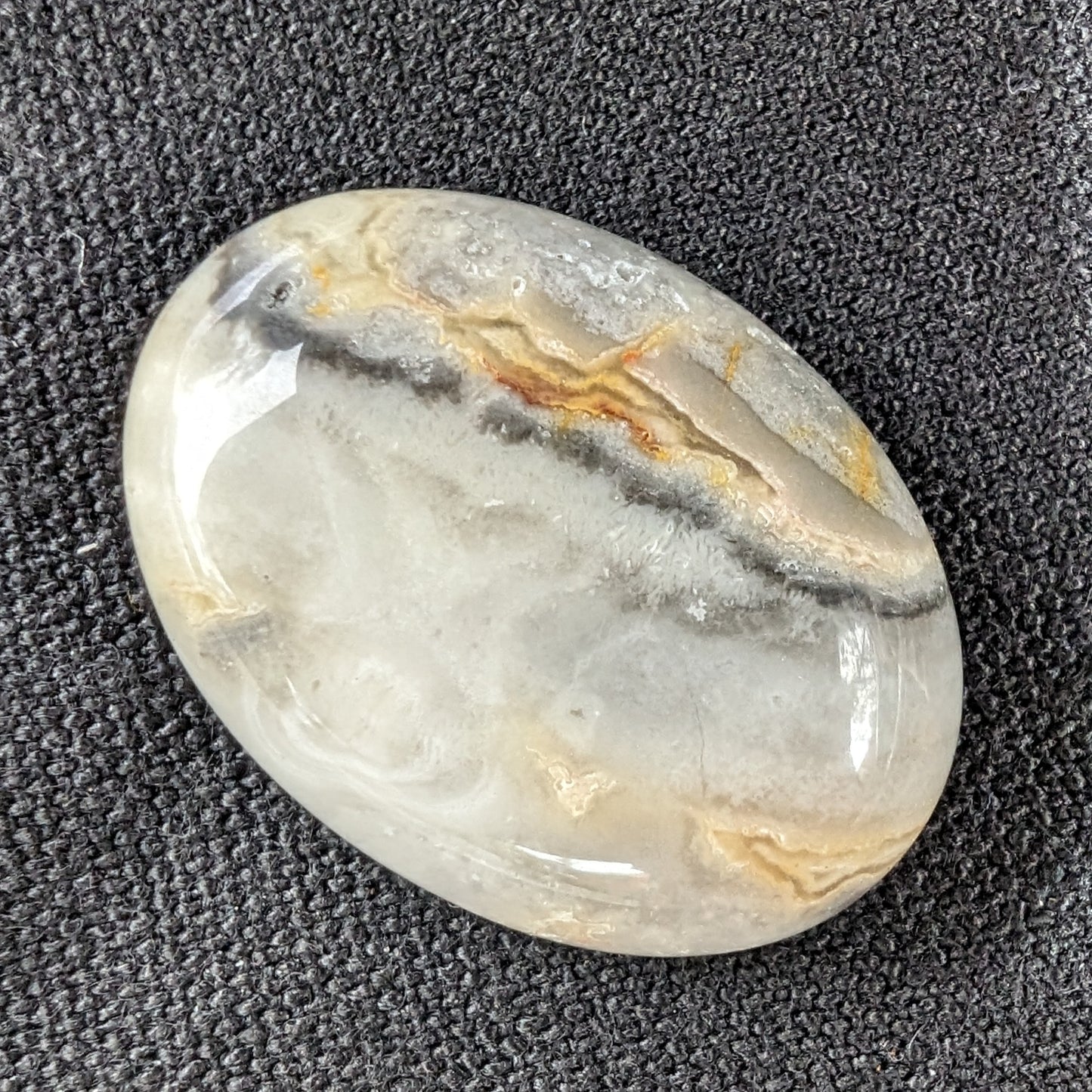 Agate from Mexico cabachon 4-5g