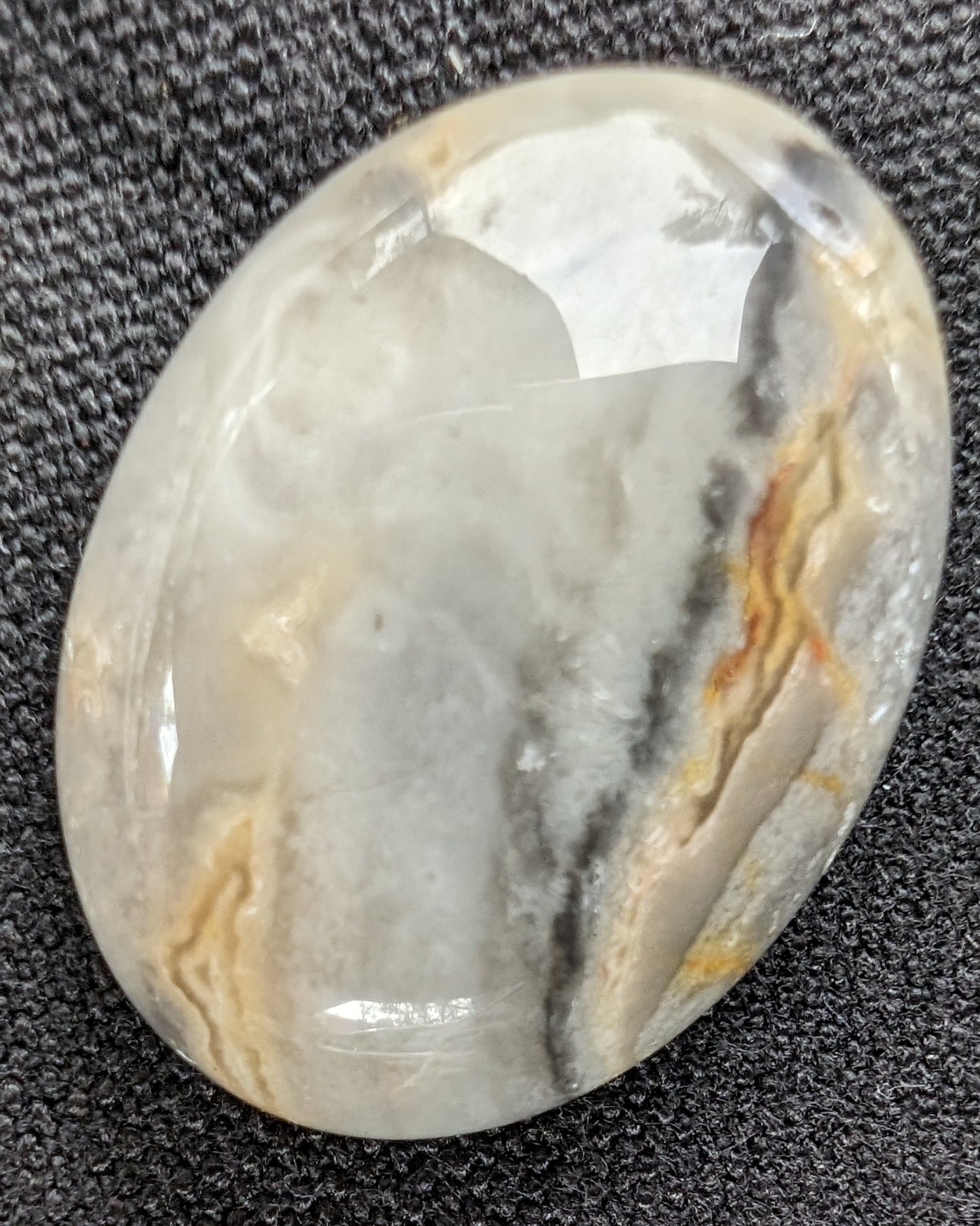 Agate from Mexico cabachon 4-5g Rocks and Things