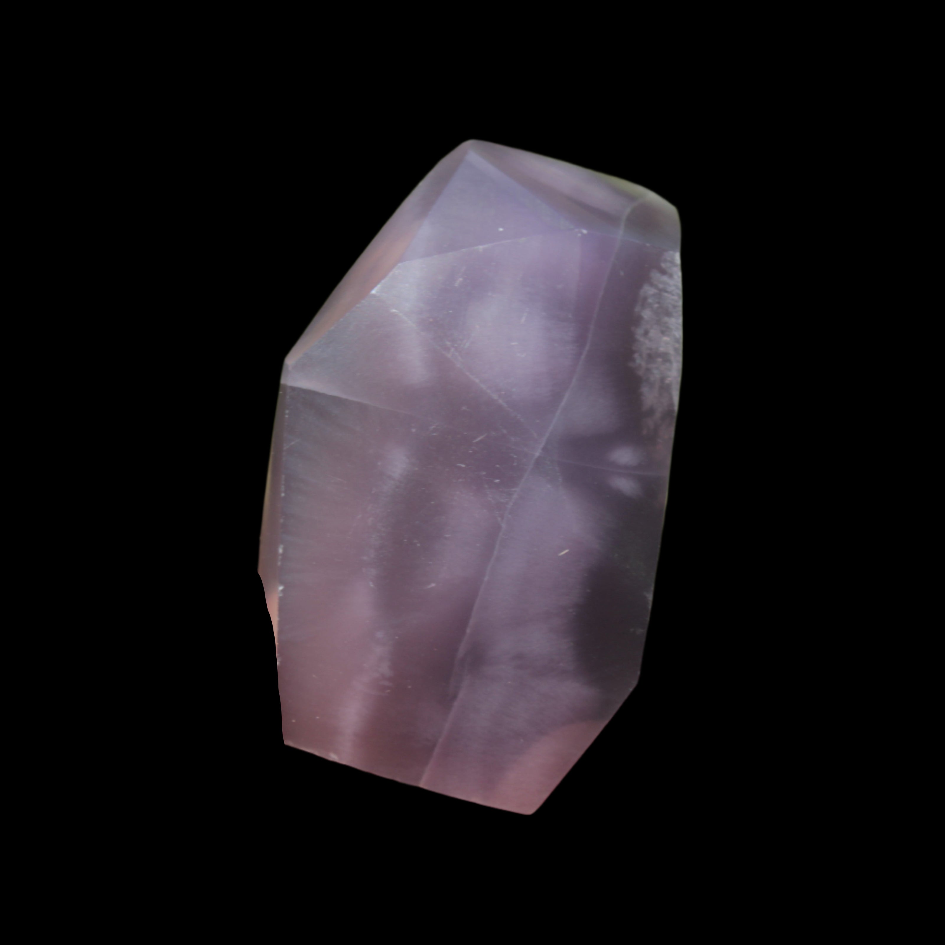 Purple Fluorite polished polygon 82g in sunlight - Rocks and Things Store