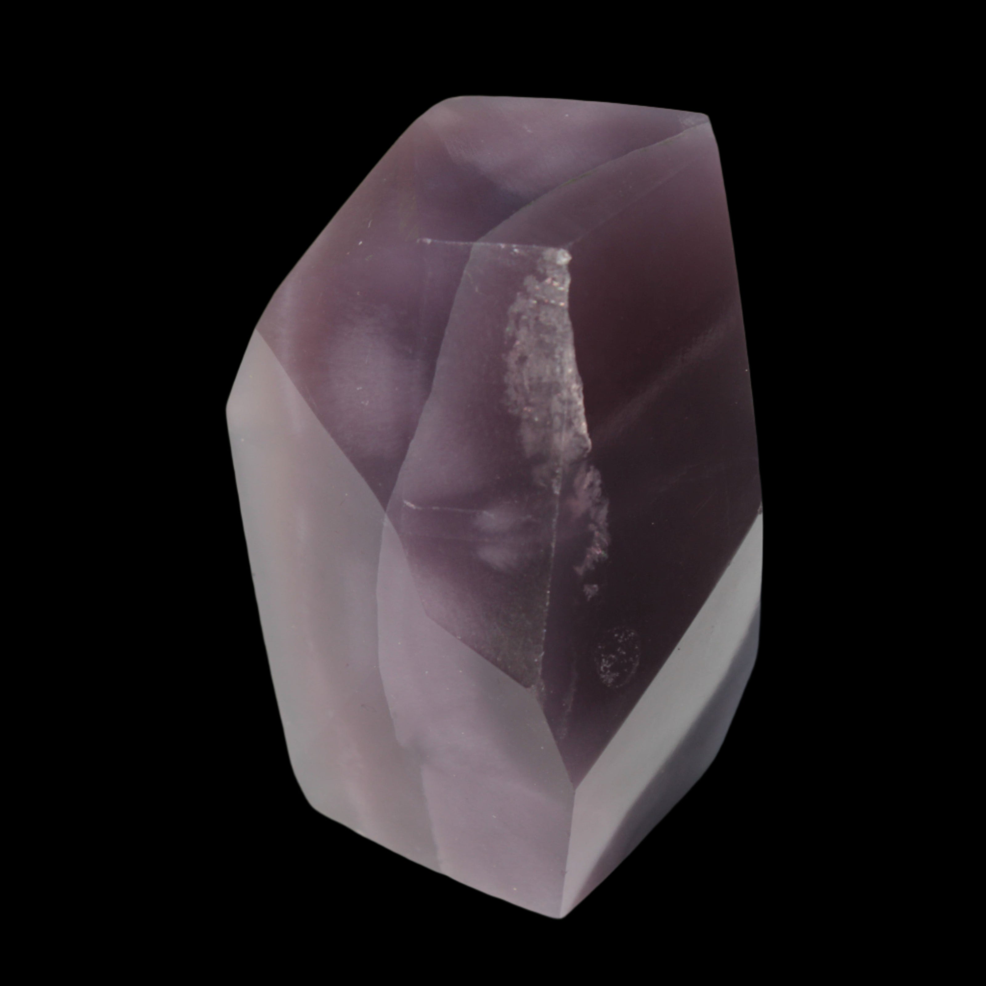 Purple Fluorite polished polygon 82g in sunlight - Rocks and Things Store