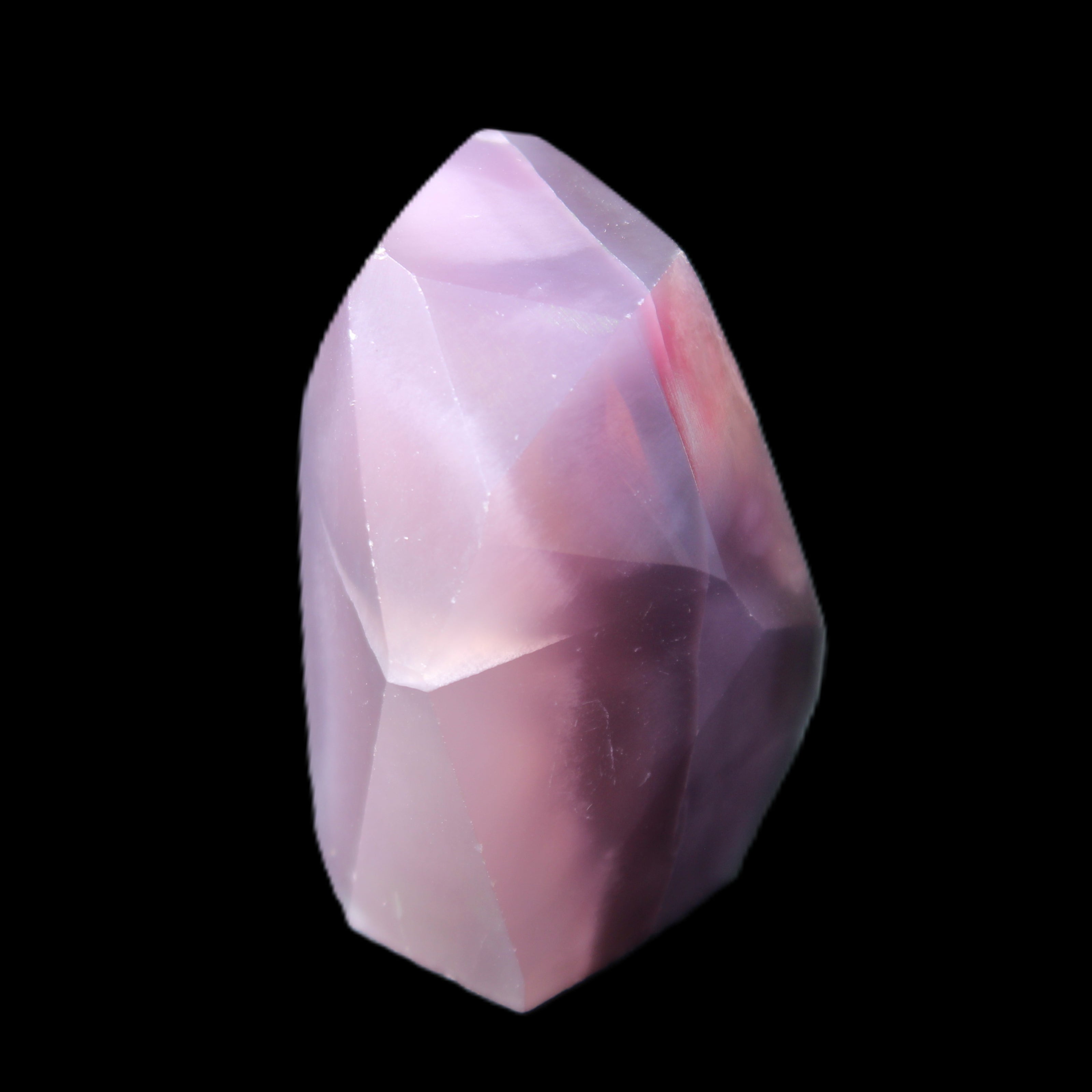 Purple Fluorite polished polygon 82g in sunlight - Rocks and Things Store