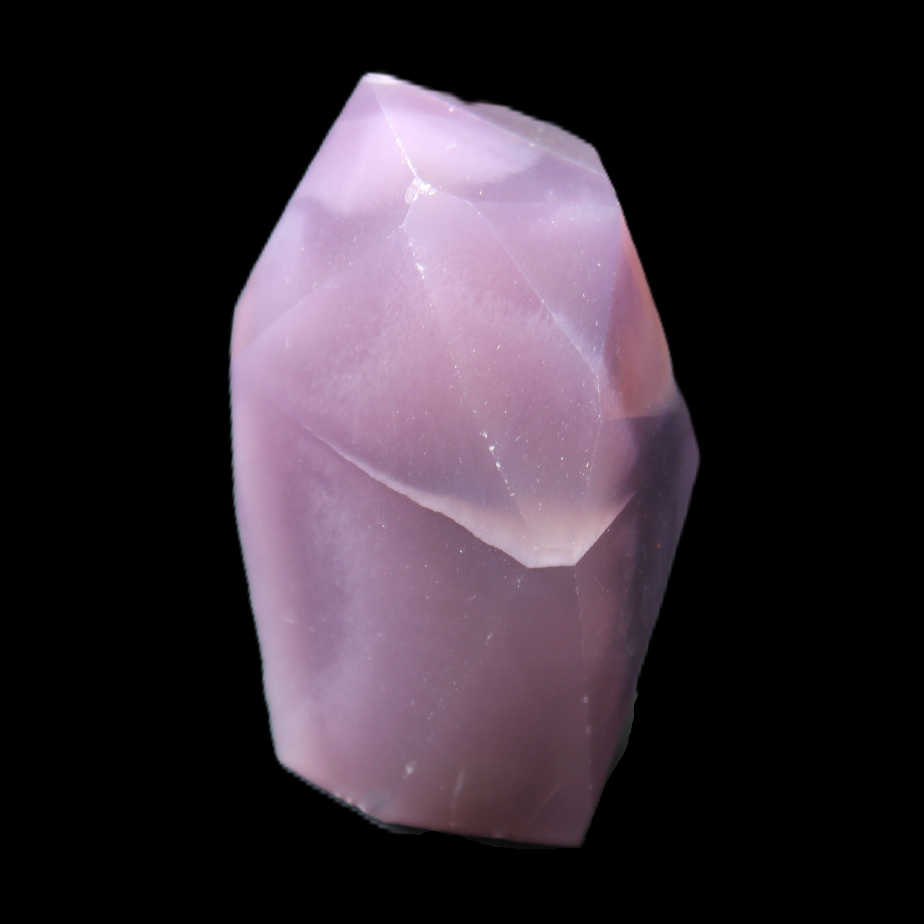 Purple Fluorite polished polygon 82g in sunlight - Rocks and Things Store