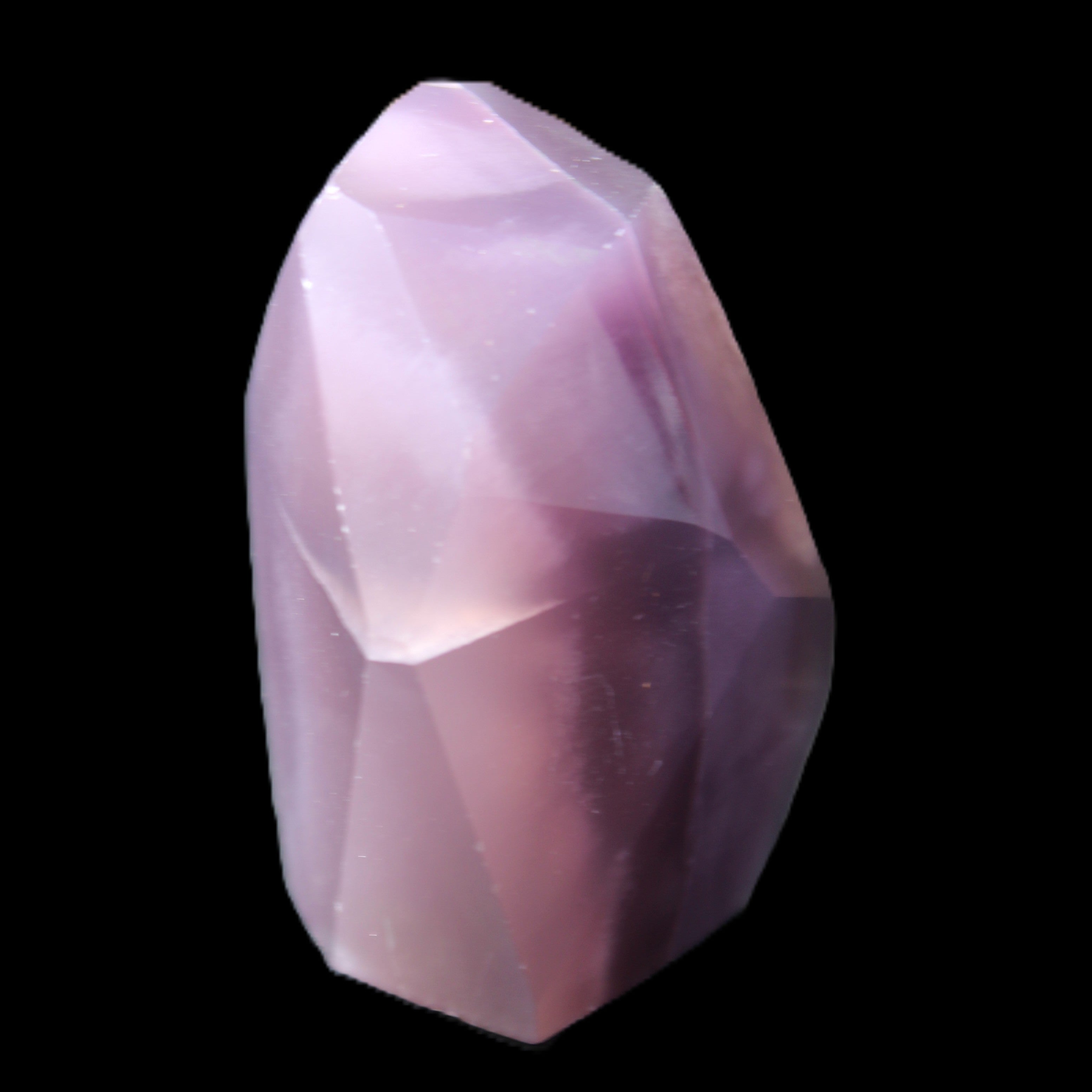 Purple Fluorite polished polygon 82g in sunlight - Rocks and Things Store