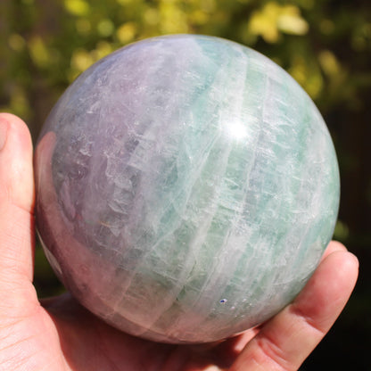 Fluorite sphere 1953g