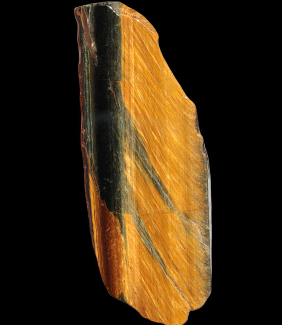 Golden Tigers Eye freeform 216g in sunlight - Rocks and Things Store