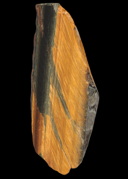 Golden Tigers Eye freeform 216g in sunlight - Rocks and Things Store