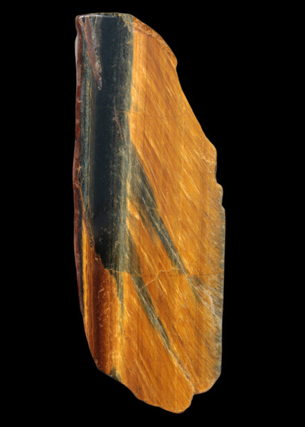 Golden Tigers Eye freeform 216g in sunlight - Rocks and Things Store