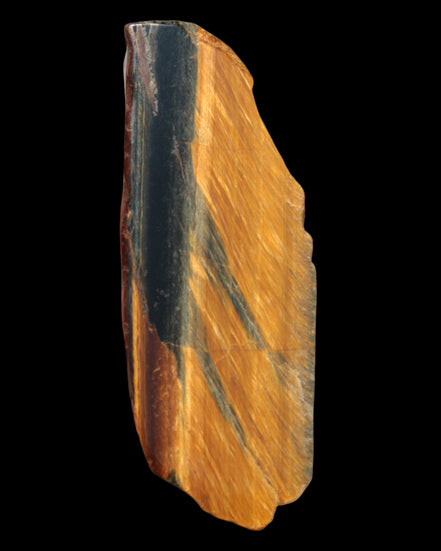 Golden Tigers Eye freeform 216g in sunlight - Rocks and Things Store