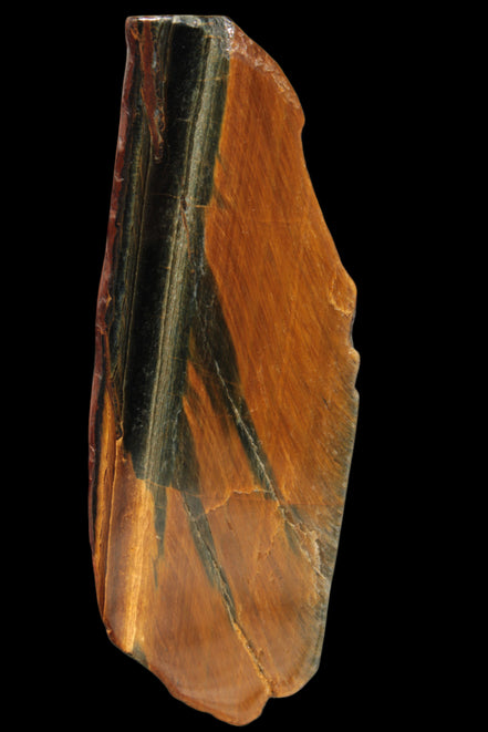 Golden Tigers Eye freeform 216g in sunlight - Rocks and Things Store