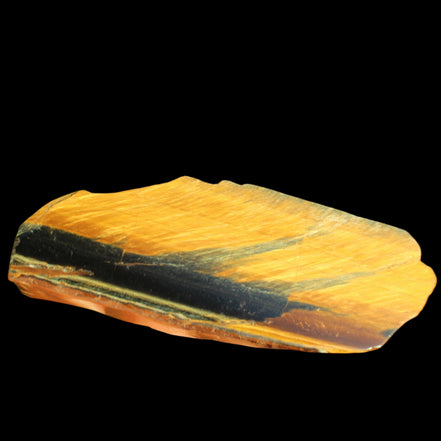Golden Tigers Eye freeform 216g in sunlight - Rocks and Things Store
