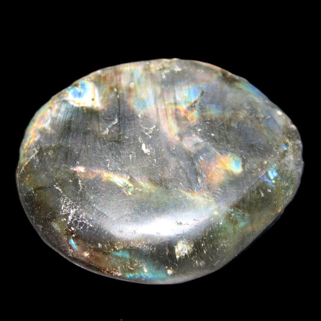 Labradorite blue plus palmstone 55g in sunlight - Rocks and Things Store