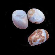 Blue Sakura Agate 3 stones 7-8g in sunshine - Rocks and Things Store