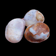 Blue Sakura Agate 3 stones 7-8g in sunshine - Rocks and Things Store