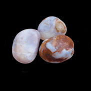 Blue Sakura Agate 3 stones 7-8g in sunshine - Rocks and Things Store