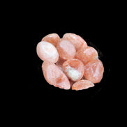 Golden Sunstone 8 tiny polished stones from  Arusha, Tanziania 6-9g in sunshine - Rocks and Things Store