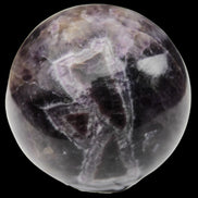 Chevron Fantasy Amethyst sphere 508g -  Rocks and Things Store