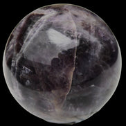 Chevron Fantasy Amethyst sphere 508g -  Rocks and Things Store
