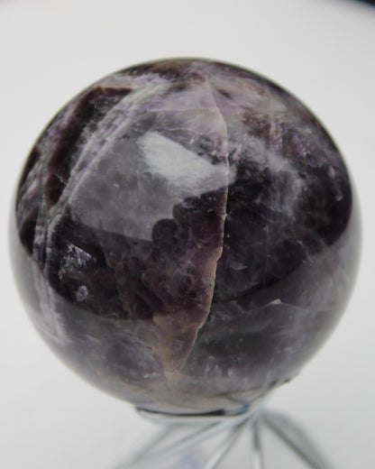 Chevron Fantasy Amethyst sphere 508g Rocks and Things