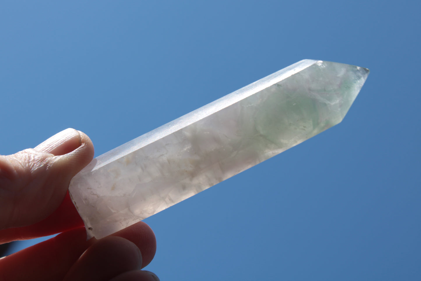 Fluorite wand 80g Rocks and Things