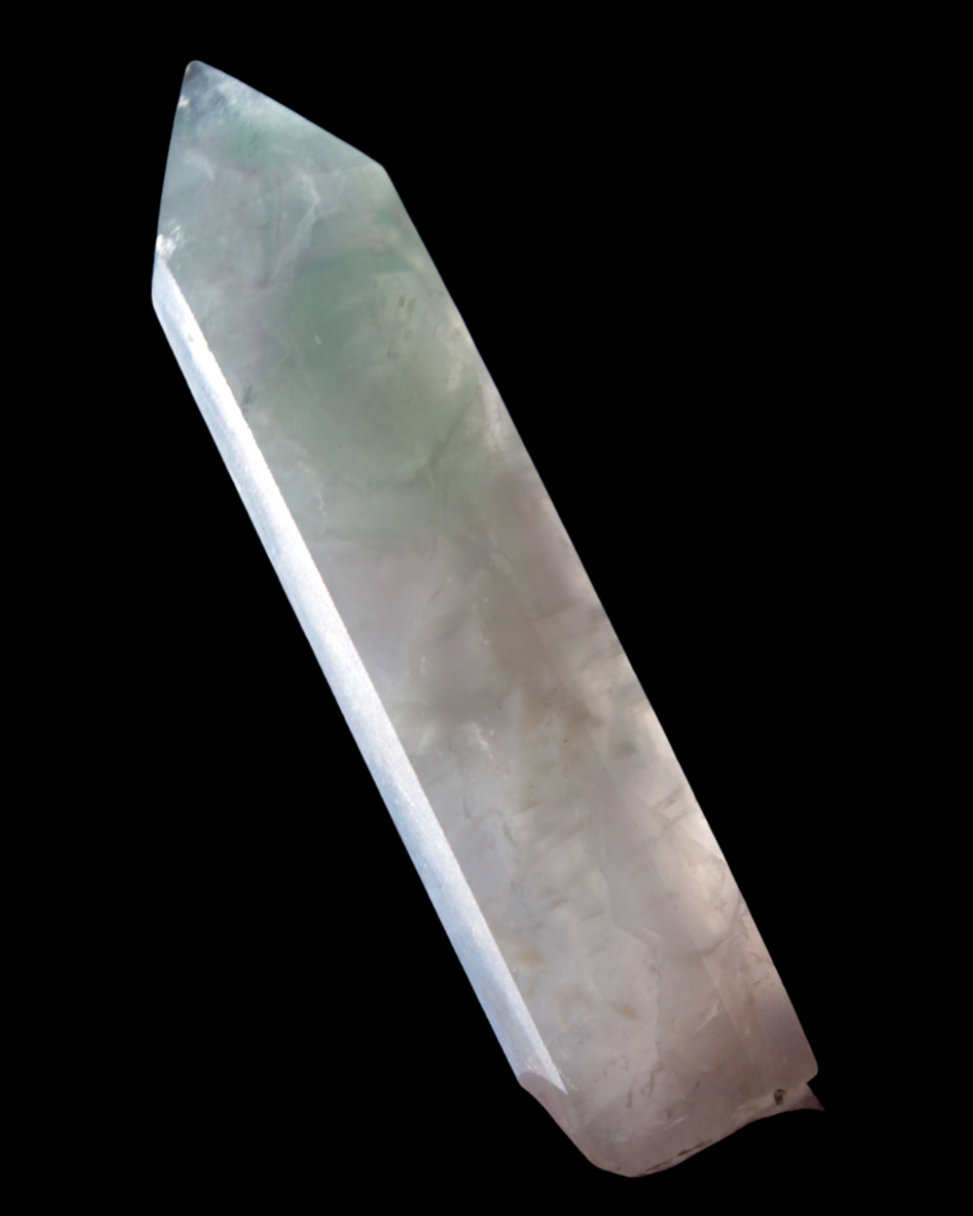 Fluorite wand 80g in sunlight - Rocks and Things Store