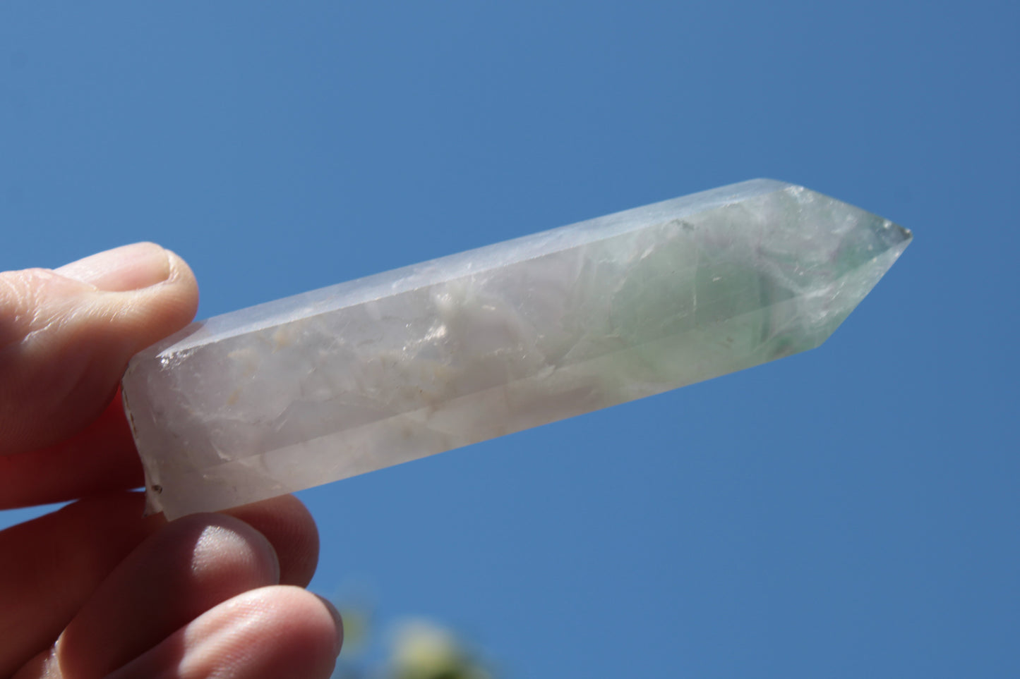 Fluorite wand 80g Rocks and Things