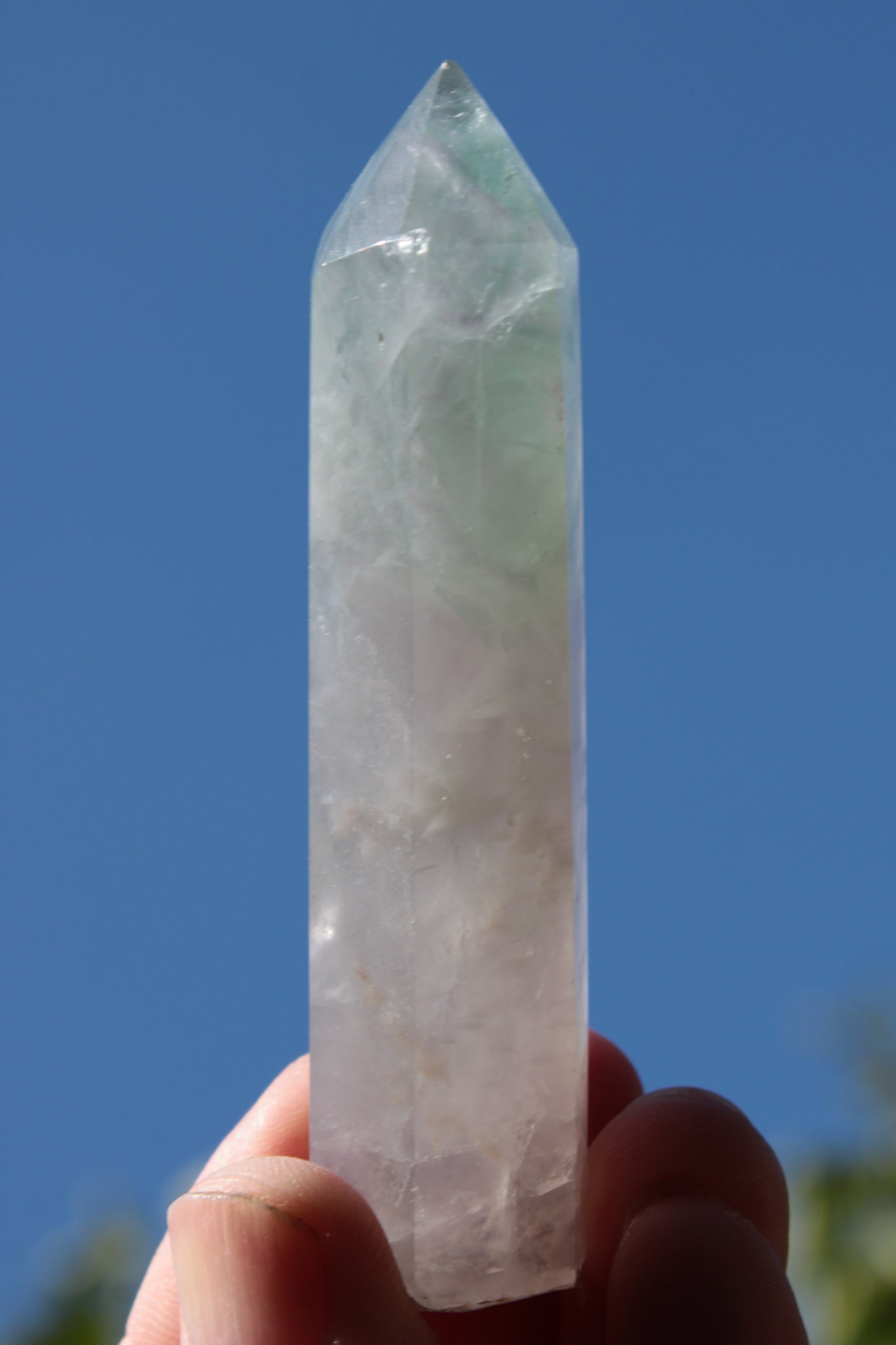 Fluorite wand 80g Rocks and Things