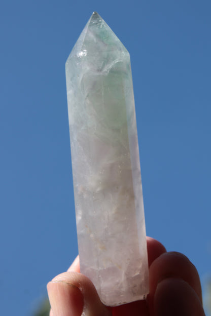 Fluorite wand 80g Rocks and Things