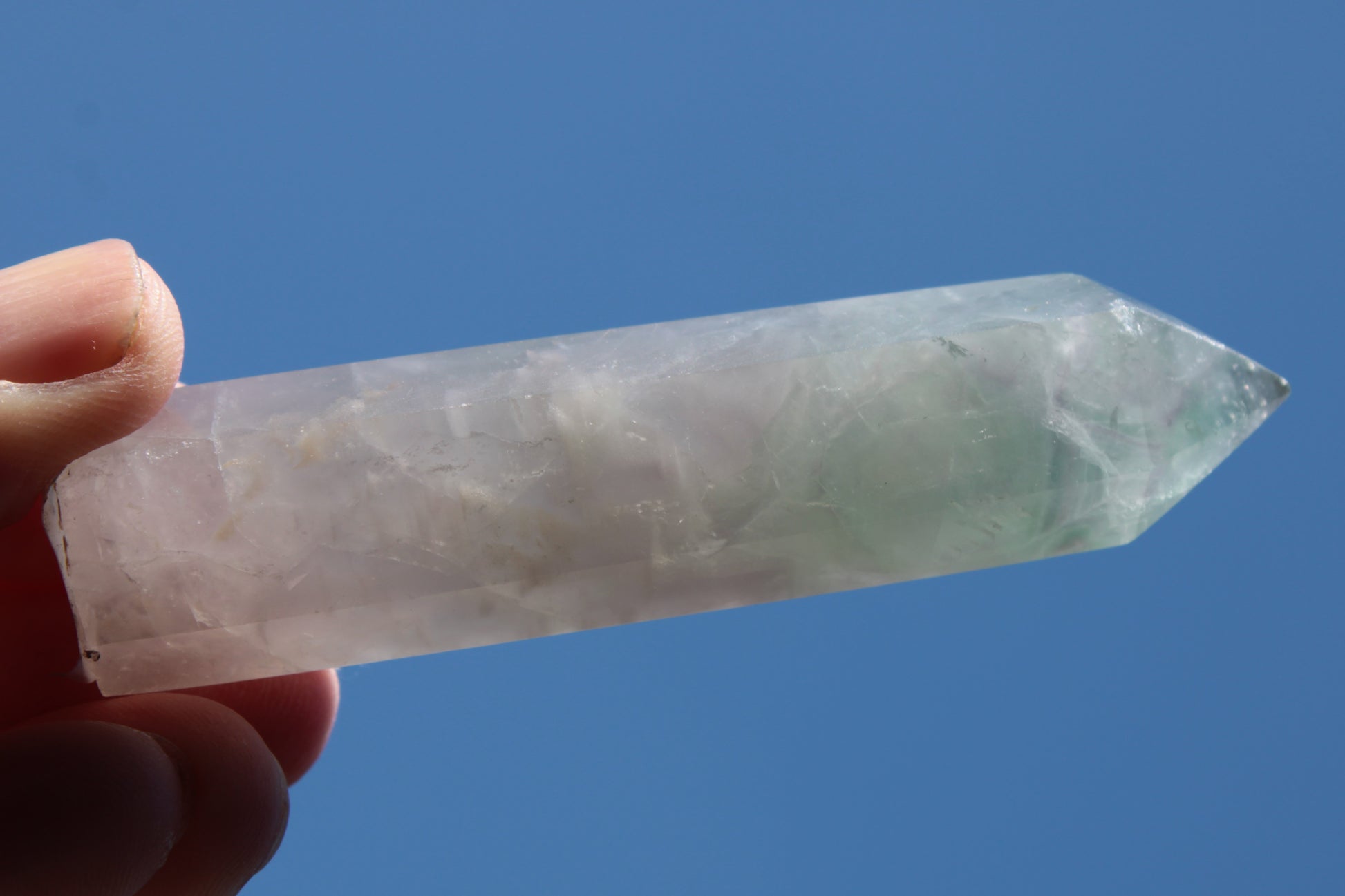 Fluorite wand 80g Rocks and Things