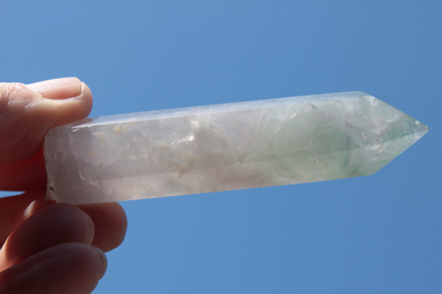 Fluorite wand 80g Rocks and Things