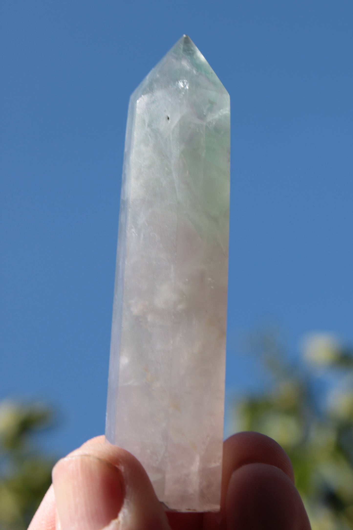 Fluorite wand 80g Rocks and Things