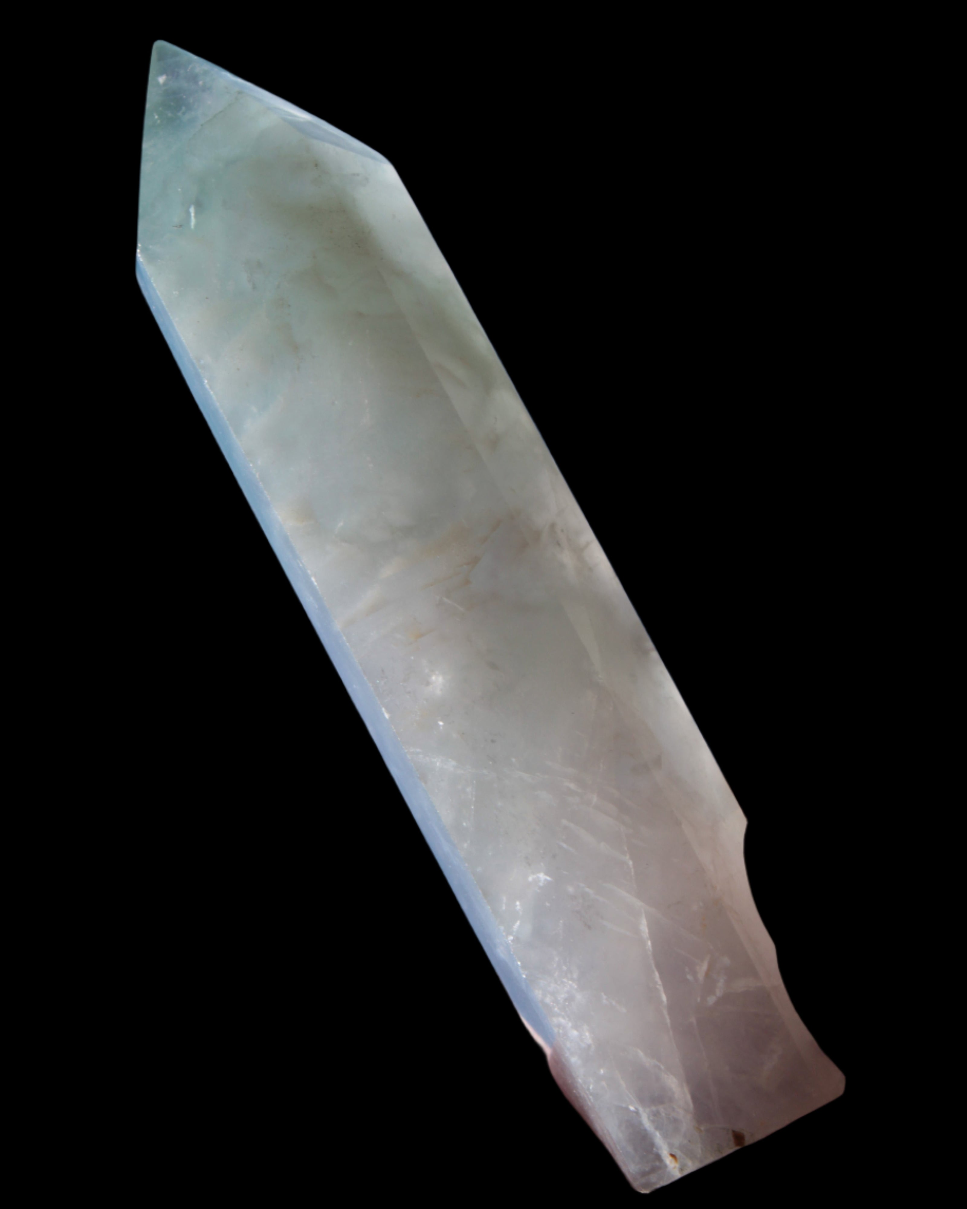 Fluorite wand 80g in sunlight - Rocks and Things Store