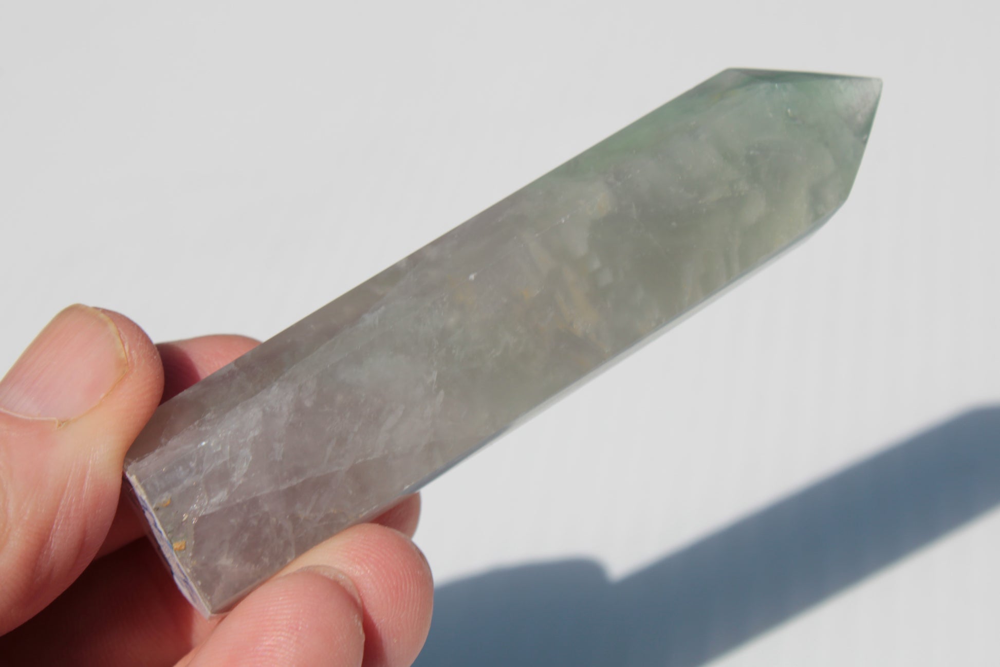 Fluorite wand 80g Rocks and Things