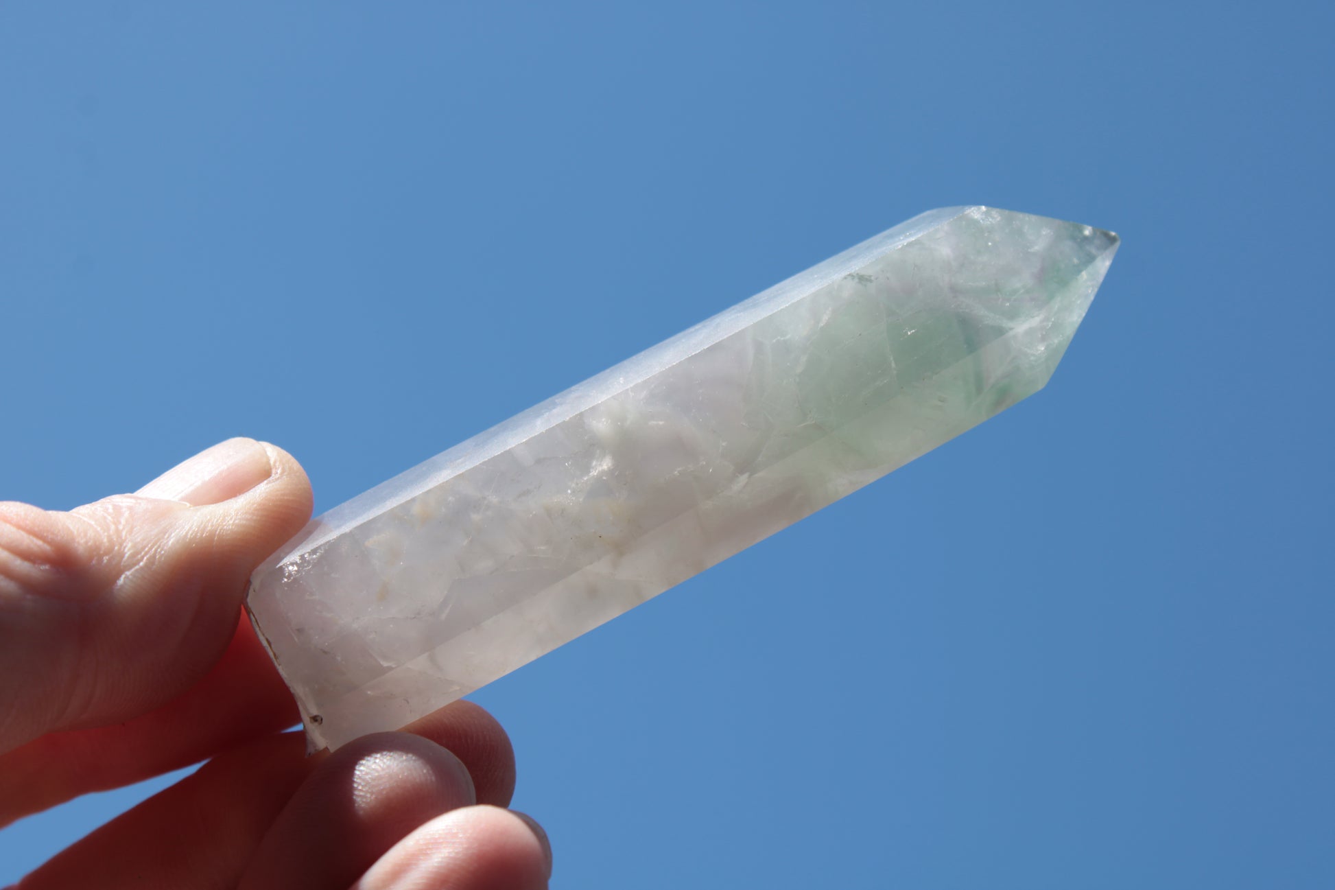 Fluorite wand 80g Rocks and Things