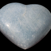 Celestite heart 542g - Rocks and Things Store
