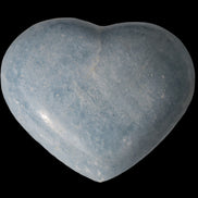 Celestite heart 542g in sunlight - Rocks and Things Store