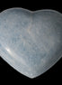 Celestite heart 542g in sunlight - Rocks and Things Store