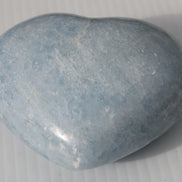Celestite heart 542g Rocks and Things