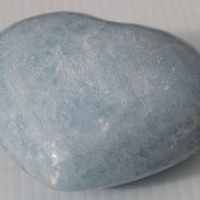 Celestite heart 542g Rocks and Things