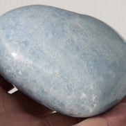 Celestite heart 542g Rocks and Things