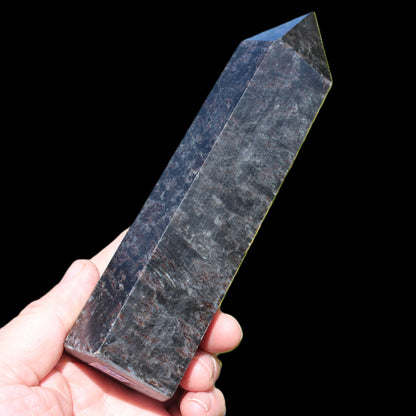 Astrophyllite obelisk 795g Rocks and Things