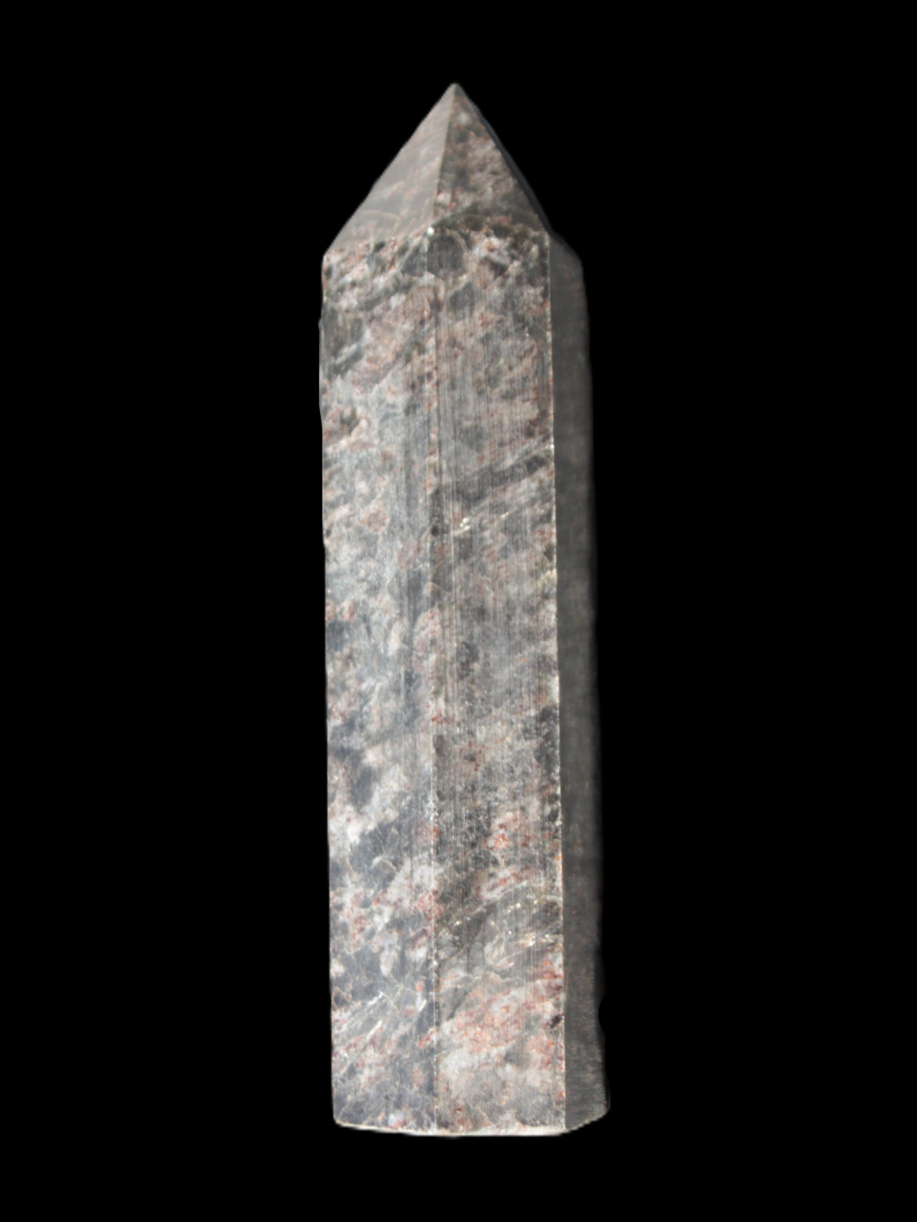 Astrophyllite obelisk 795g Rocks and Things