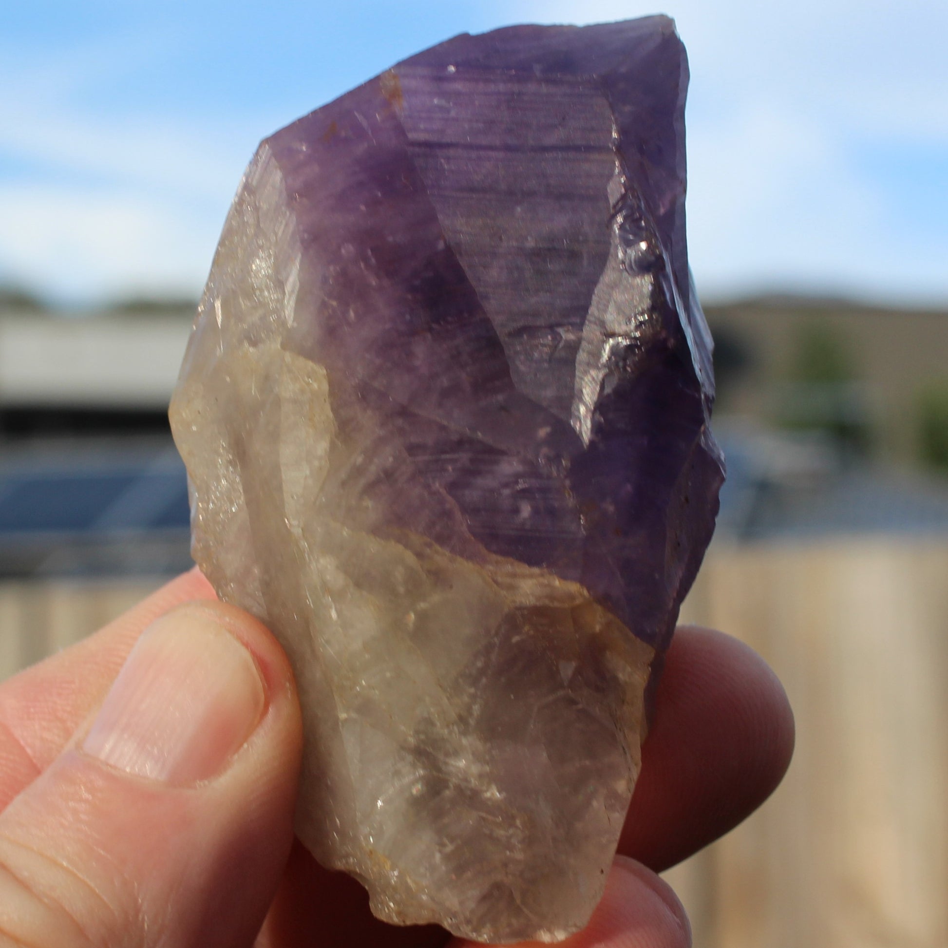 Amethyst crystal 118g Rocks and Things