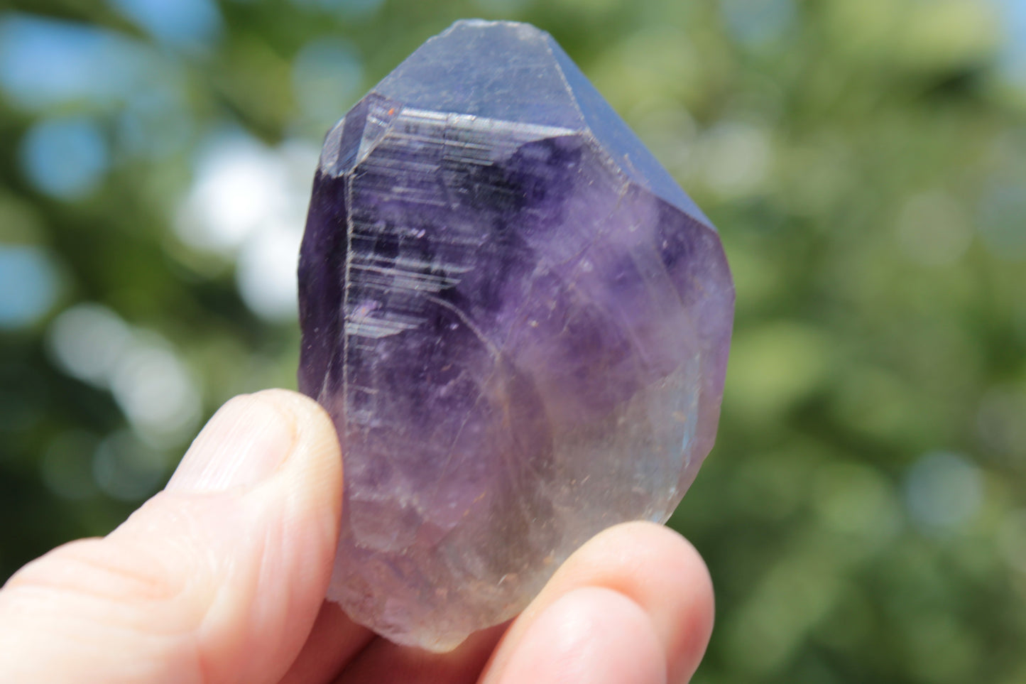 Amethyst crystal from Uruguay 87g Rocks and Things