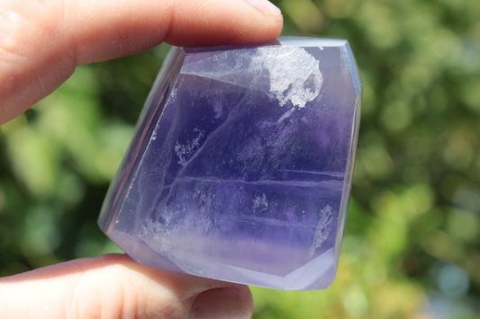 Purple Fluorite polygon 201g Rocks and Things