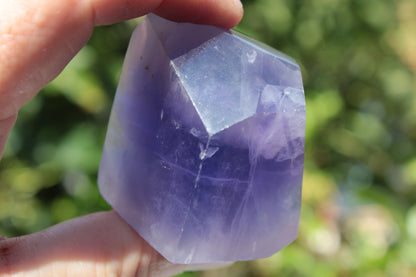 Purple Fluorite polygon 201g Rocks and Things